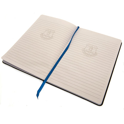 Everton FC A5 Notebook - ScentiMelti Home Fragrance, Beauty & Gifts UK