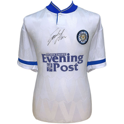 Leeds United FC 1992 Strachan Signed Shirt Sweetlea Gifts Ltd ScentiMelti Wax Melts