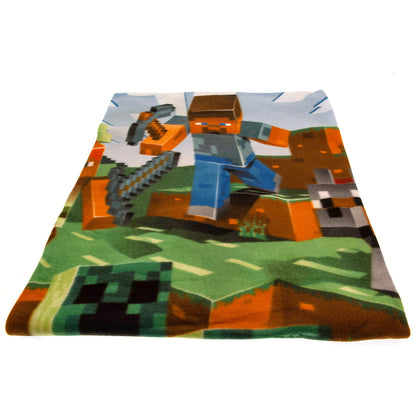 Minecraft Fleece Blanket PG - ScentiMelti Home Fragrance, Beauty & Gifts UK