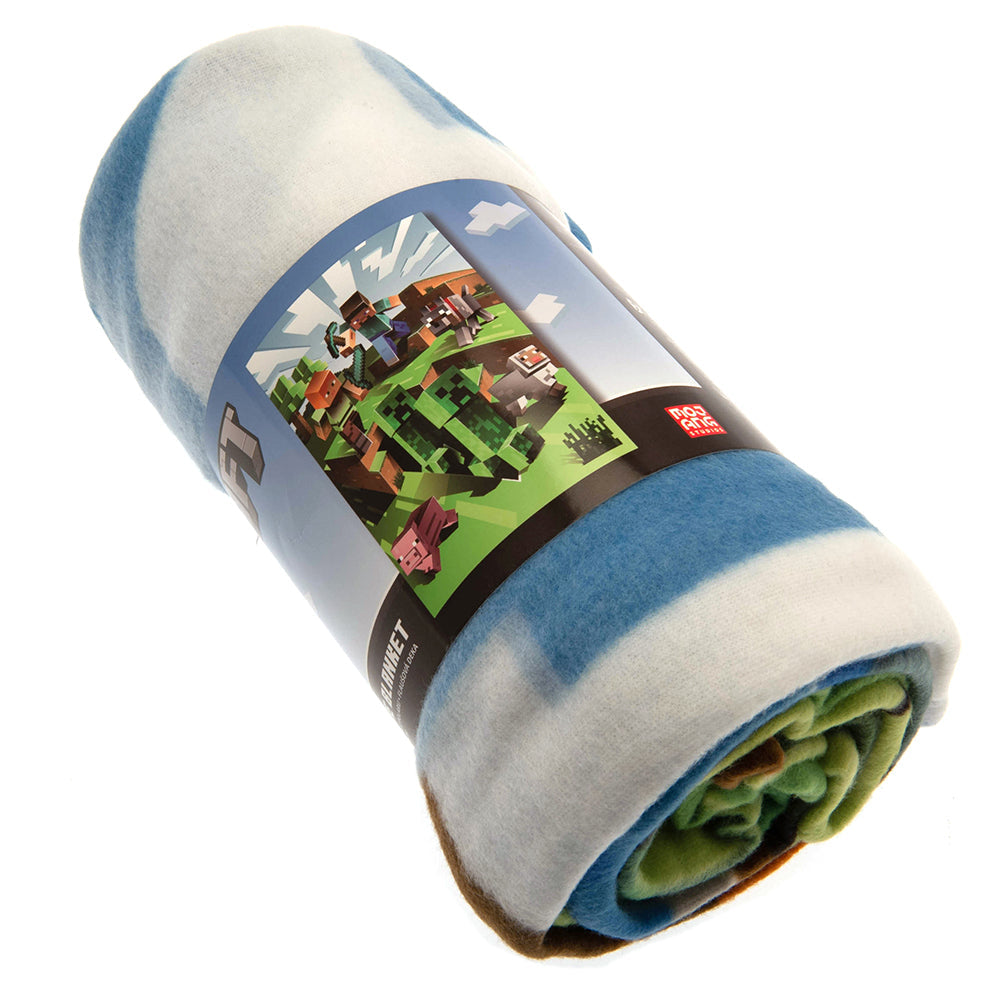 Minecraft Fleece Blanket PG - ScentiMelti Home Fragrance, Beauty & Gifts UK