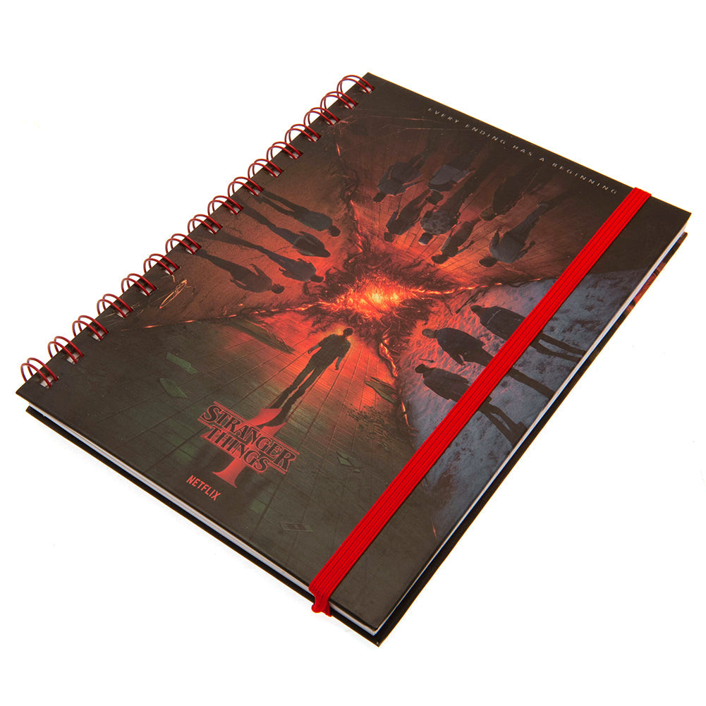 Stranger Things 4 Notebook - ScentiMelti Home Fragrance, Beauty & Gifts UK