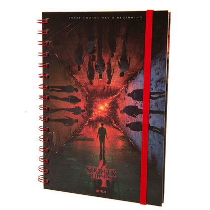 Stranger Things 4 Notebook - ScentiMelti Home Fragrance, Beauty & Gifts UK