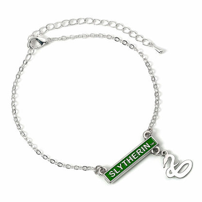 Harry Potter Silver Plated Bar Bracelet Slytherin Sweetlea Gifts Ltd ScentiMelti Wax Melts