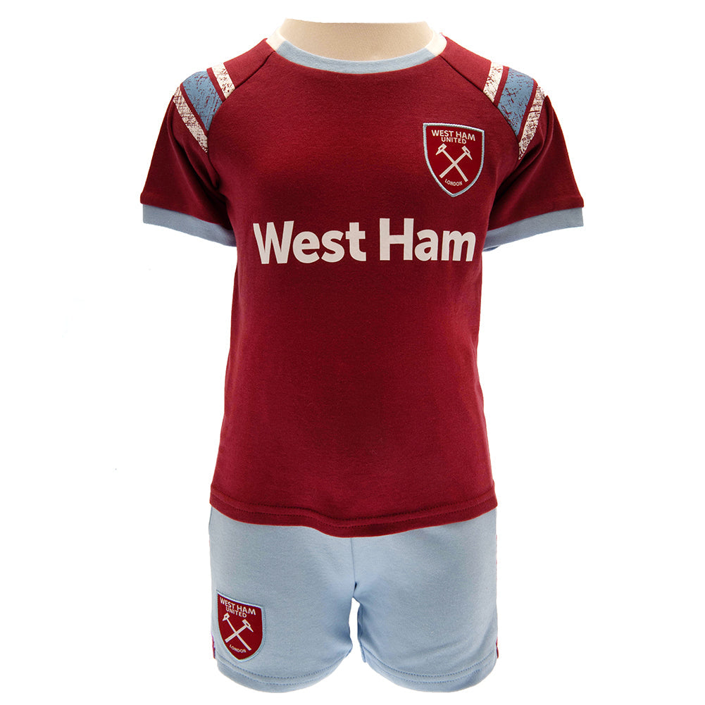 West Ham United FC Shirt & Short Set 3-6 Mths ST - ScentiMelti Home Fragrance, Beauty & Gifts UK