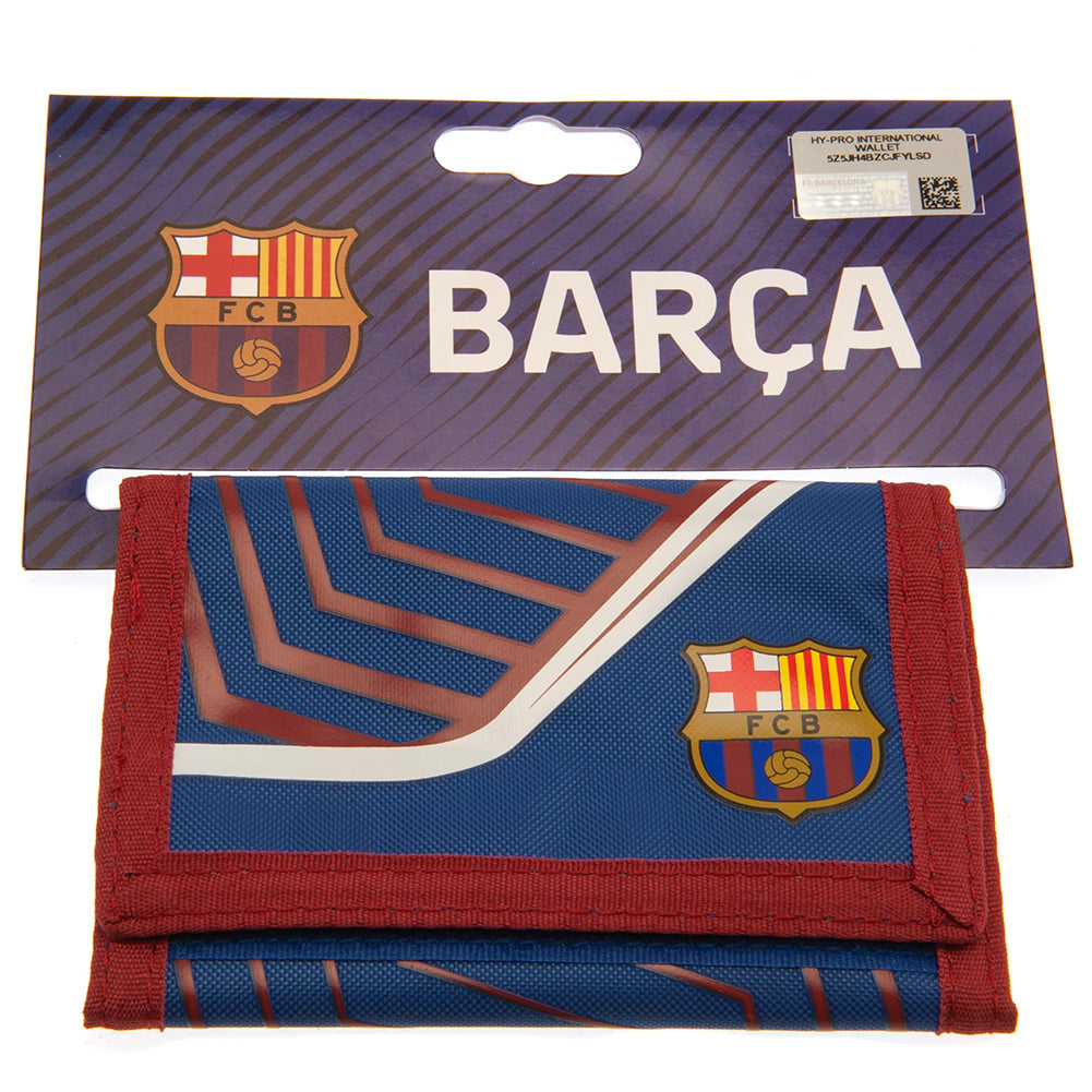 FC Barcelona Nylon Wallet FS - ScentiMelti Home Fragrance, Beauty & Gifts UK