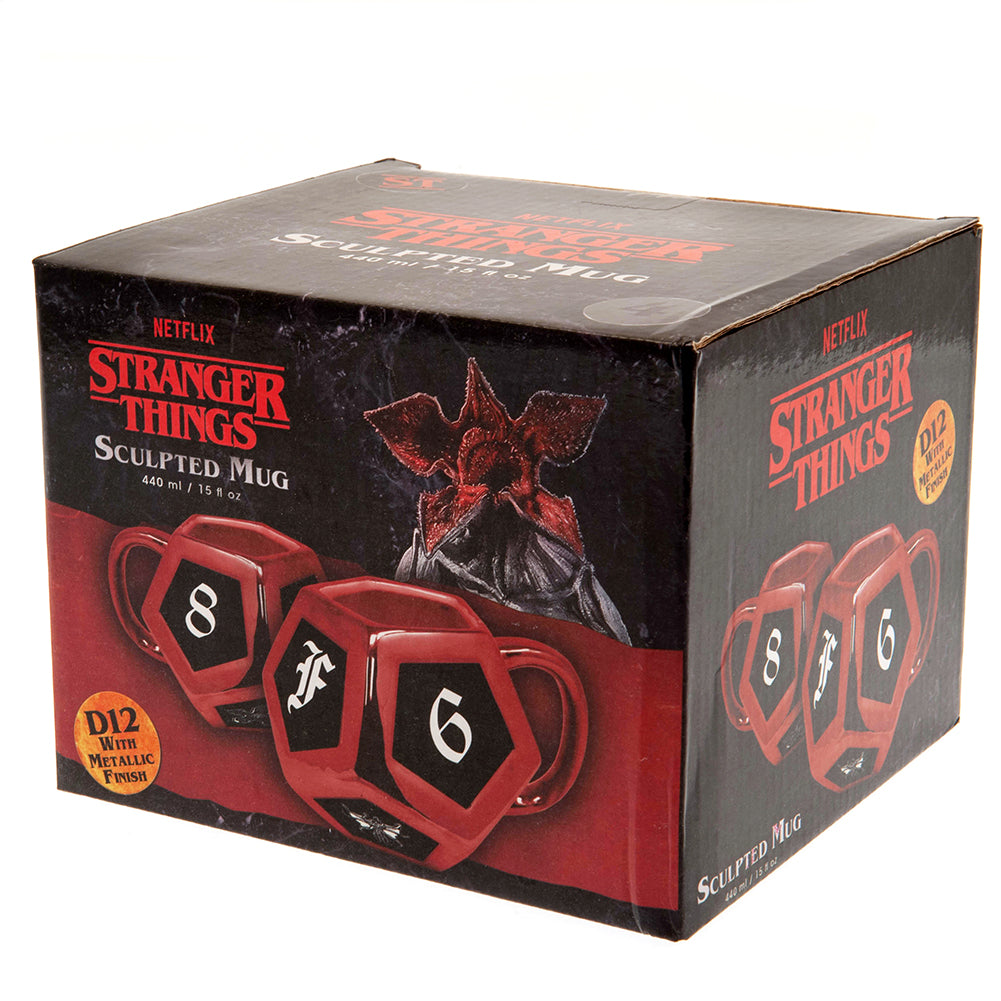 Stranger Things 3D Mug Roll Your Fate Sweetlea Gifts Ltd ScentiMelti Wax Melts