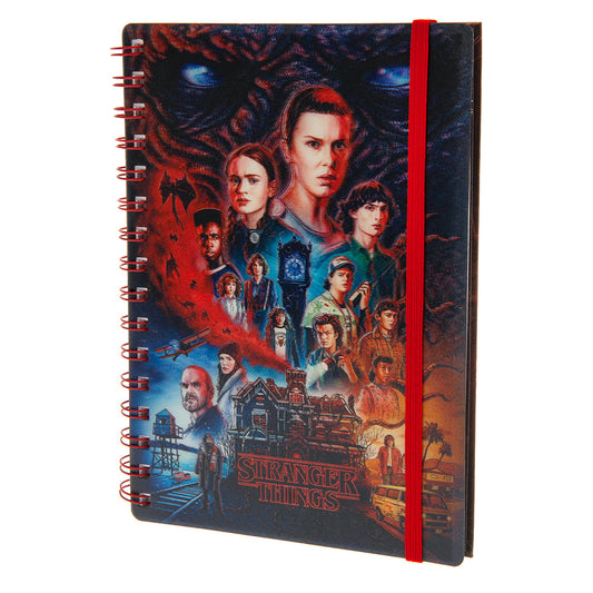 Stranger Things 4 3D Notebook Vecna - ScentiMelti Home Fragrance, Beauty & Gifts UK