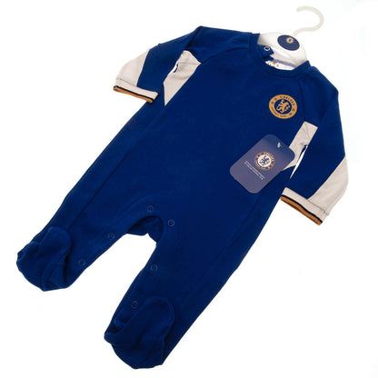 Chelsea FC Baby Sleepsuit GC Sweetlea Gifts Ltd ScentiMelti Wax Melts