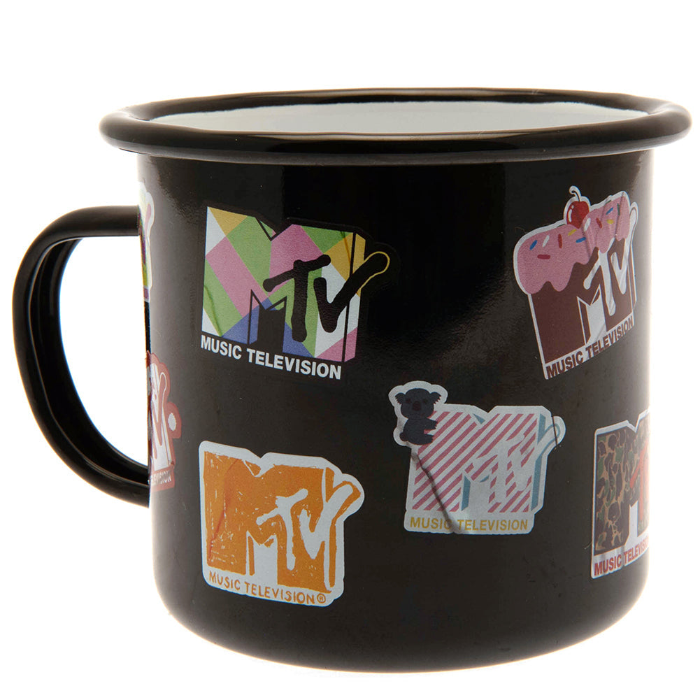 MTV Enamel Mug & Keyring Set - ScentiMelti Home Fragrance, Beauty & Gifts UK