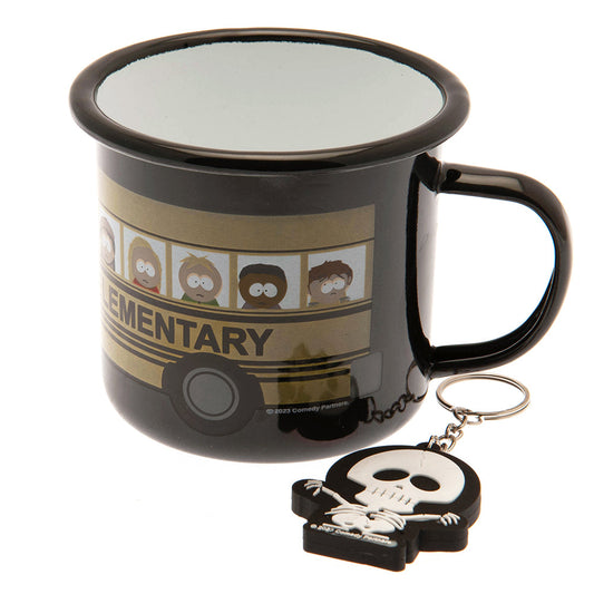 South Park Enamel Mug & Keyring Set - ScentiMelti Home Fragrance, Beauty & Gifts UK