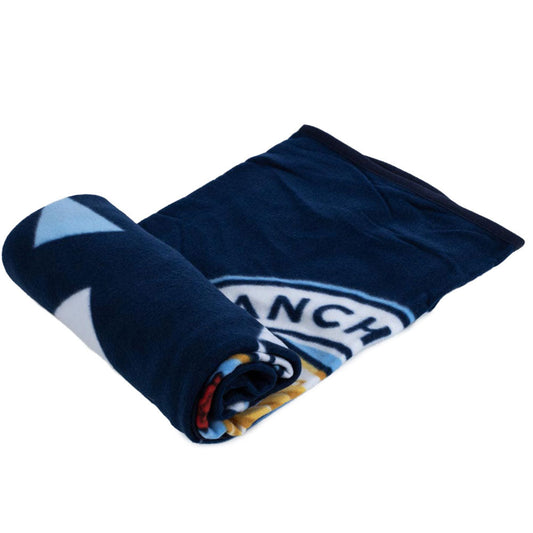 Manchester City FC Particle Fleece Blanket - ScentiMelti Home Fragrance, Beauty & Gifts UK