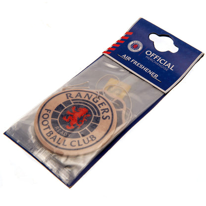 Rangers FC 3pk Air Freshener - ScentiMelti Home Fragrance, Beauty & Gifts UK