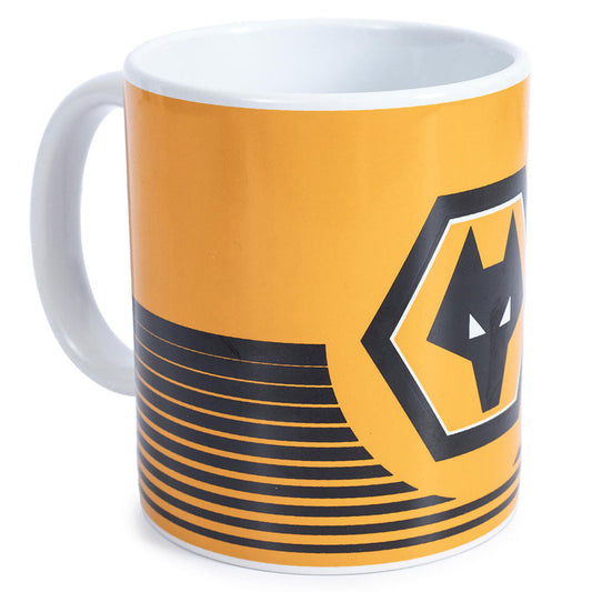 Wolverhampton Wanderers FC Linea Mug - ScentiMelti Home Fragrance, Beauty & Gifts UK