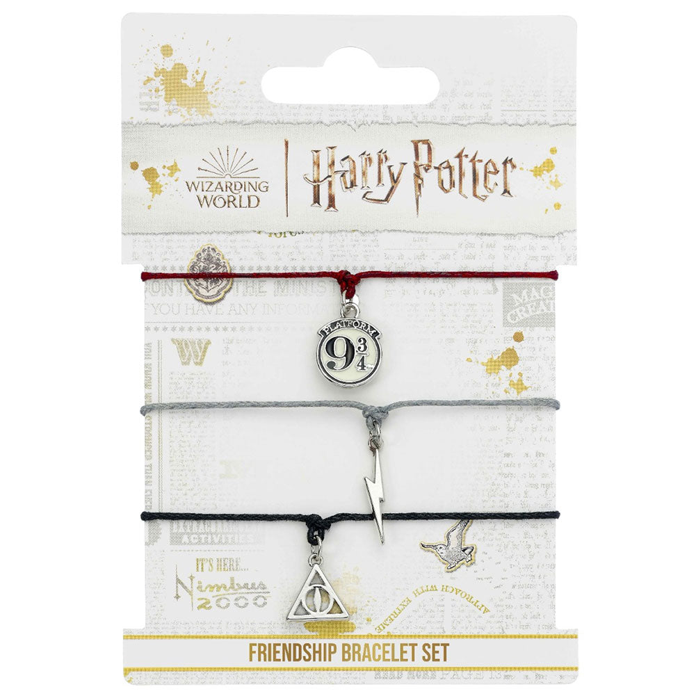 Harry Potter Friendship Bracelet Set Deathly Hallows Sweetlea Gifts Ltd ScentiMelti Wax Melts