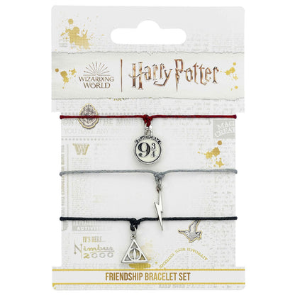 Harry Potter Friendship Bracelet Set Deathly Hallows Sweetlea Gifts Ltd ScentiMelti Wax Melts