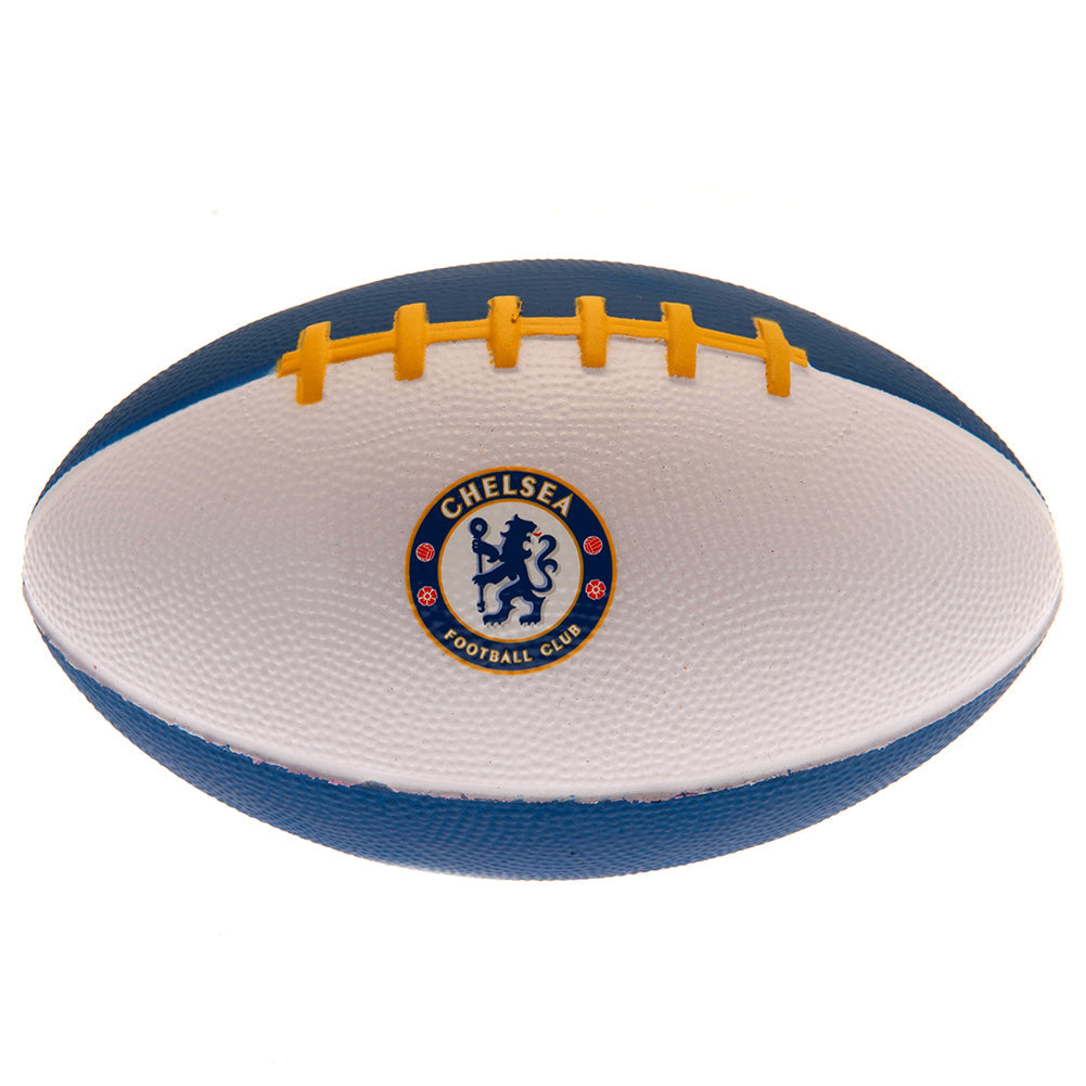 Chelsea FC Mini Foam American Football - ScentiMelti Home Fragrance, Beauty & Gifts UK