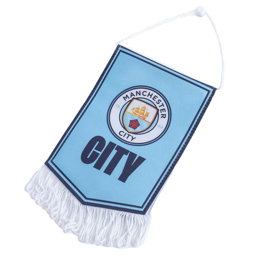 Manchester City FC Mini Pennant - ScentiMelti Home Fragrance, Beauty & Gifts UK