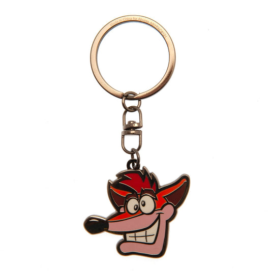 Crash Bandicoot Metal Keyring - ScentiMelti Home Fragrance, Beauty & Gifts UK