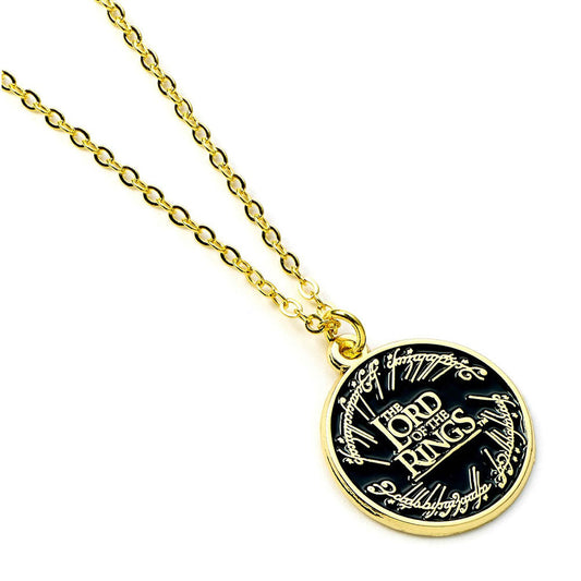 The Lord Of The Rings Gold Plated Necklace Logo - ScentiMelti Home Fragrance, Beauty & Gifts UK