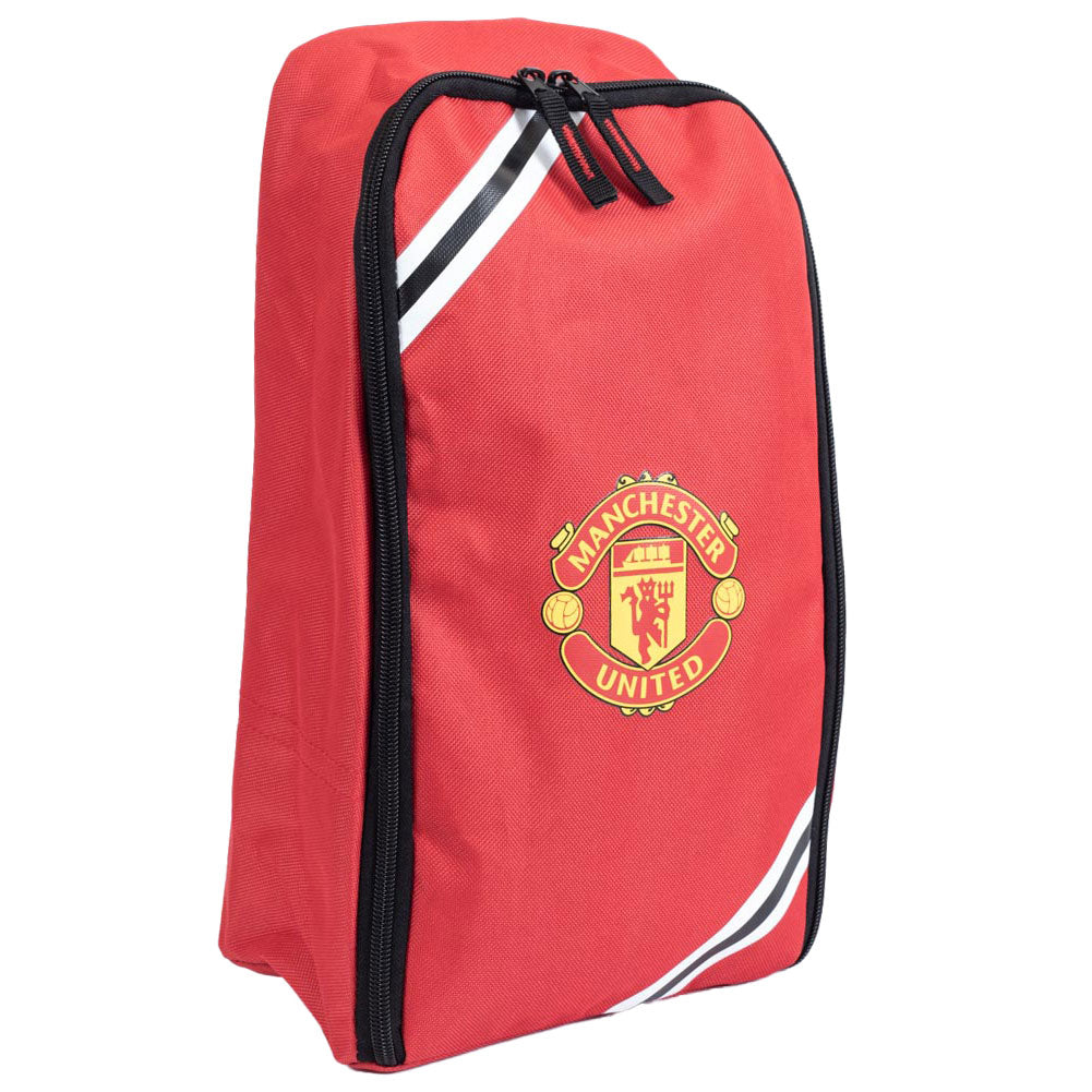 Manchester United FC Core Stripe Boot Bag - ScentiMelti Home Fragrance, Beauty & Gifts UK