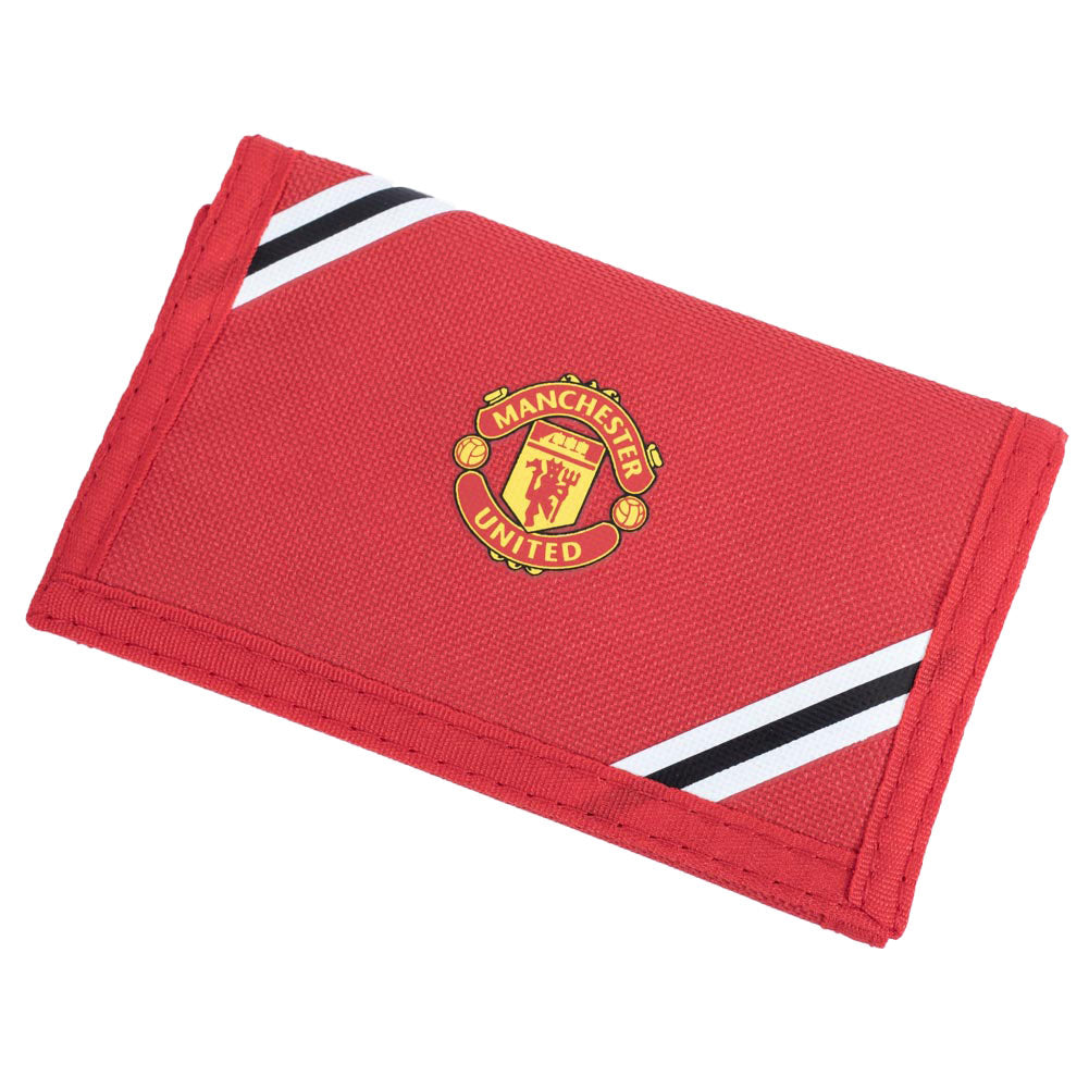 Manchester United FC Core Stripe Wallet - ScentiMelti Home Fragrance, Beauty & Gifts UK