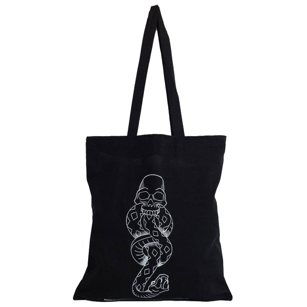 Harry Potter Dark Mark Canvas Tote Bag - ScentiMelti Home Fragrance, Beauty & Gifts UK