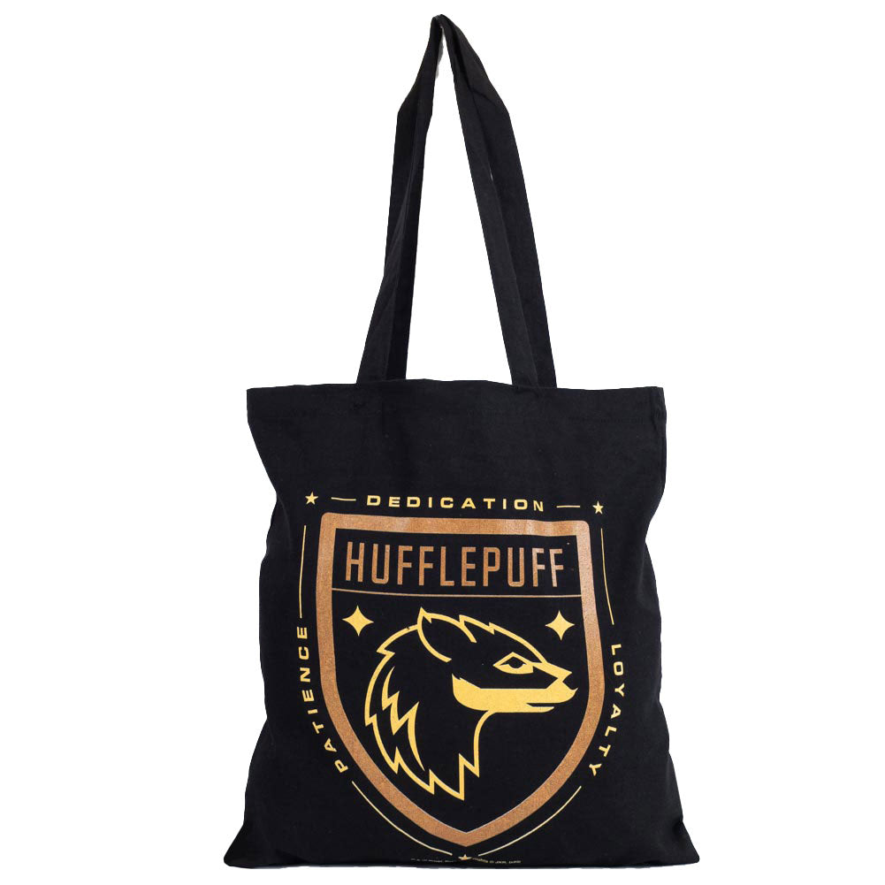 Harry Potter Hufflepuff Canvas Tote Bag - ScentiMelti Home Fragrance, Beauty & Gifts UK