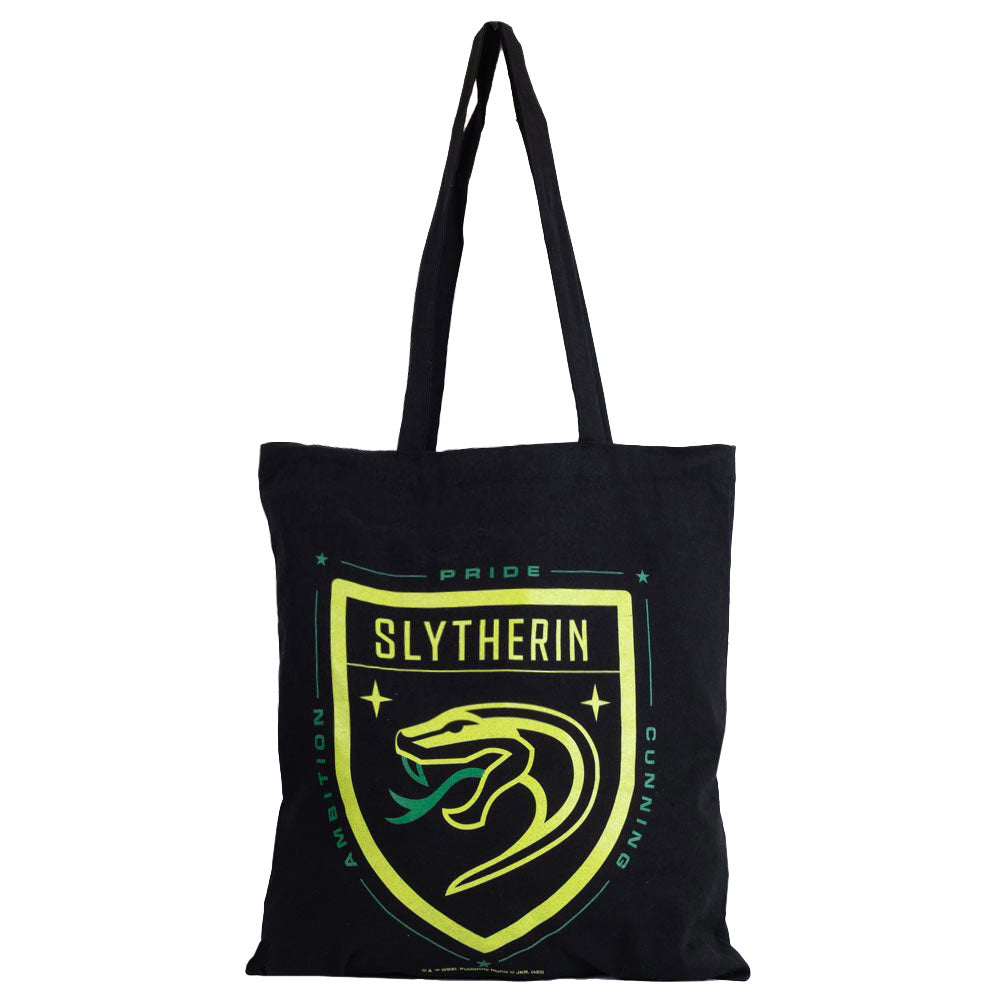 Harry Potter Slytherin Canvas Tote Bag - ScentiMelti Home Fragrance, Beauty & Gifts UK