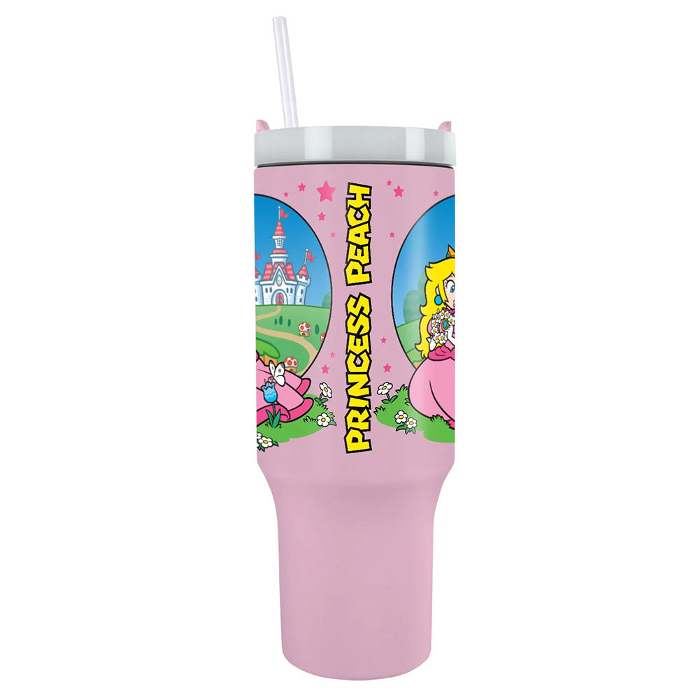 Super Mario Princess Peach 40oz Tumbler - ScentiMelti Home Fragrance, Beauty & Gifts UK