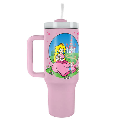 Super Mario Princess Peach 40oz Tumbler - ScentiMelti Home Fragrance, Beauty & Gifts UK