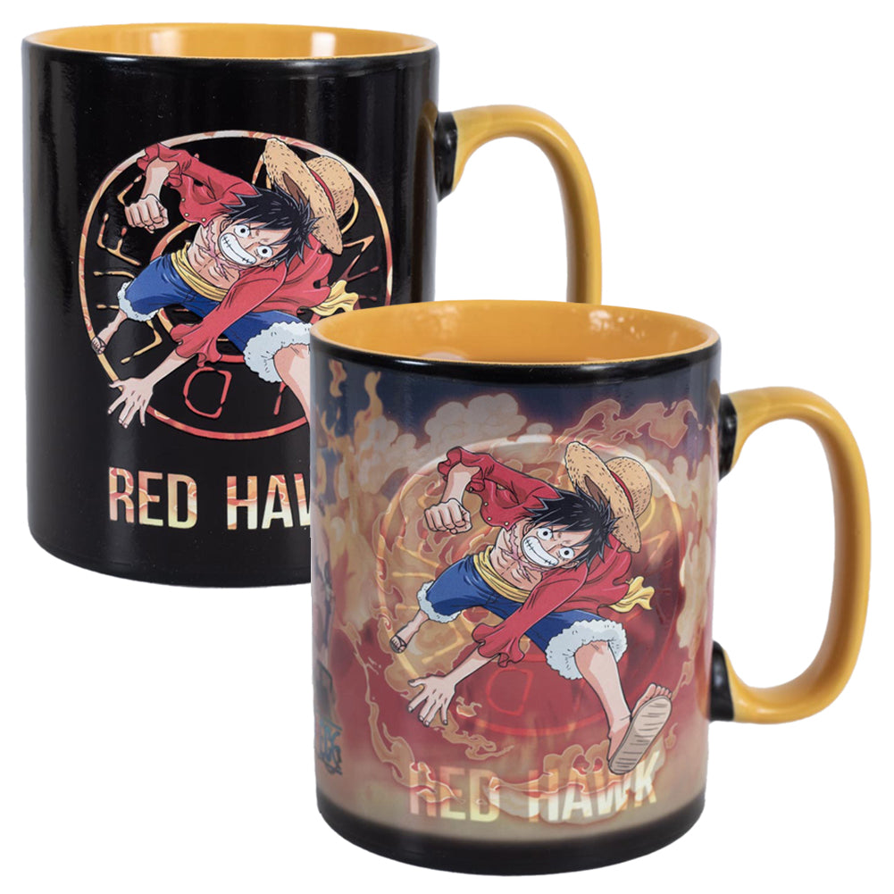 One Piece Heat Changing Mega Mug Luffy & Sabo - ScentiMelti Home Fragrance, Beauty & Gifts UK