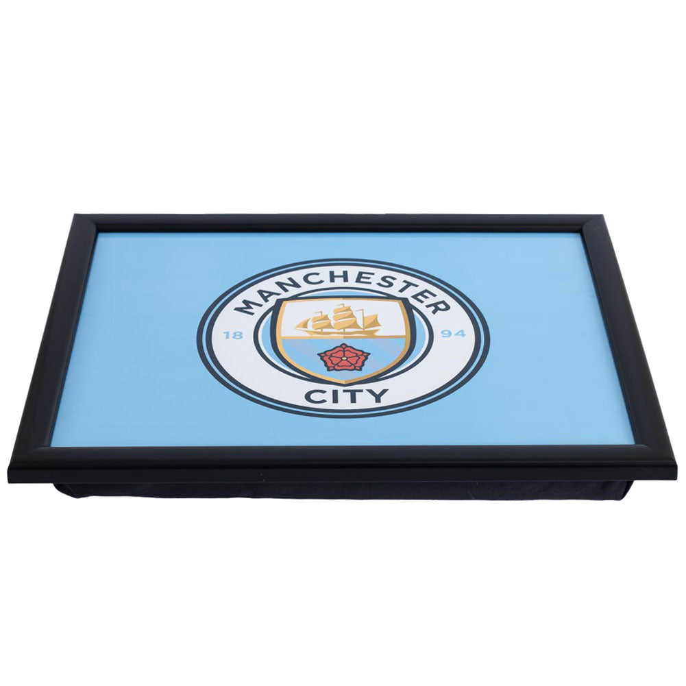 Manchester City FC Cushioned Lap Tray - ScentiMelti Home Fragrance, Beauty & Gifts UK