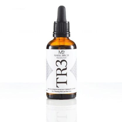 TR3 Double Strength Scalp Therapy Lotion - for Thinning Hair and Hair Loss Mark Birch Trichologist ScentiMelti Wax Melts