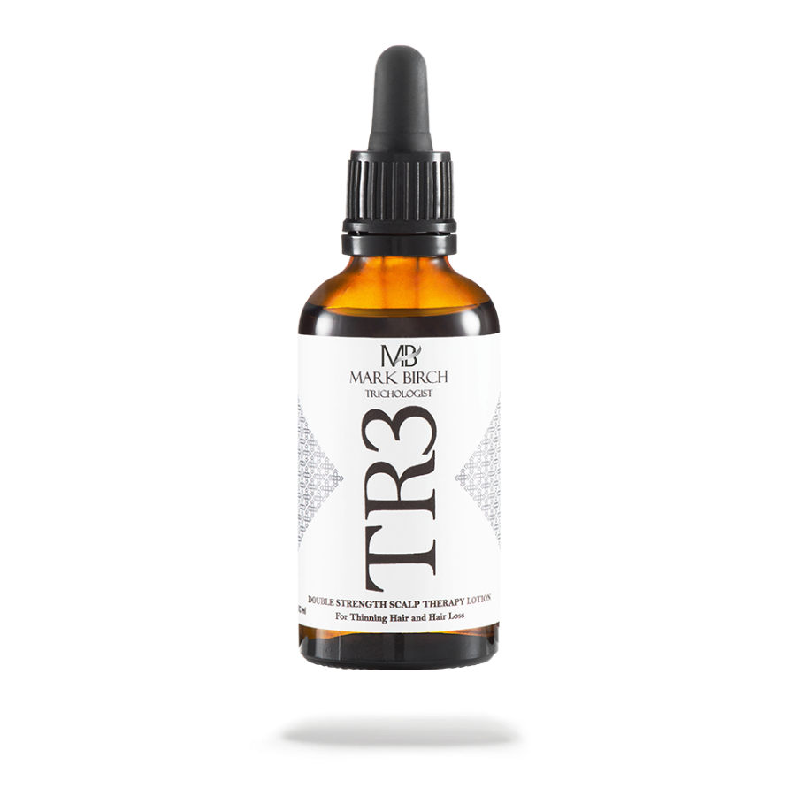 TR3 Double Strength Scalp Therapy Lotion - for Thinning Hair and Hair Loss Mark Birch Trichologist ScentiMelti Wax Melts