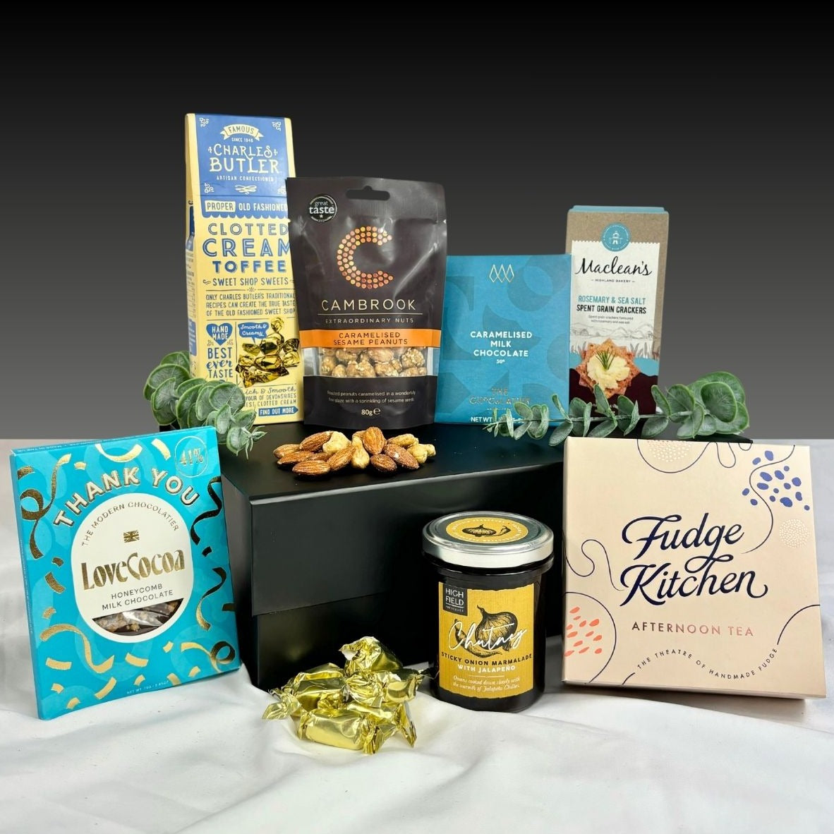 Thank You Food Gift Hamper - ScentiMelti  Thank You Food Gift Hamper