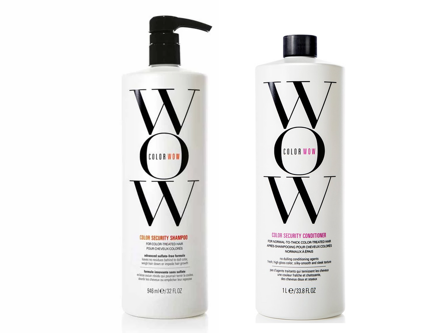 Color Wow Dream Clean Normal to Thick Shampoo 946ml & Conditioner 1 Liter
