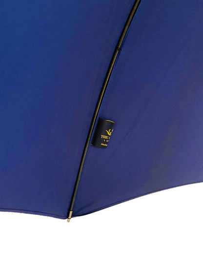 The Cotton® Crook Wooden Handle  Umbrella- French Navy - ScentiMelti Home Fragrance, Beauty & Gifts UK