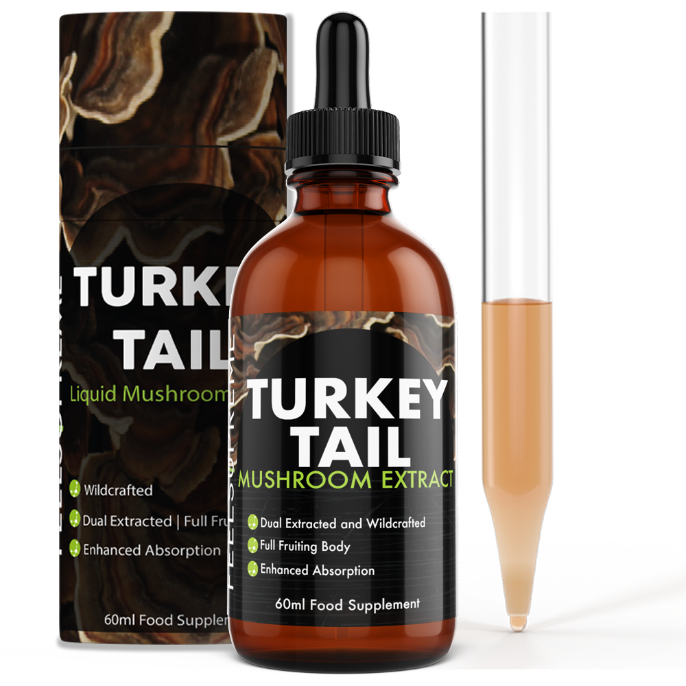 Turkey Tail Mushroom Liquid Extract Feel Supreme ScentiMelti Wax Melts