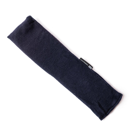 UK Made Natural Cotton Microwaveable Wheat Wrap - Navy Blue CosyPanda ScentiMelti Wax Melts