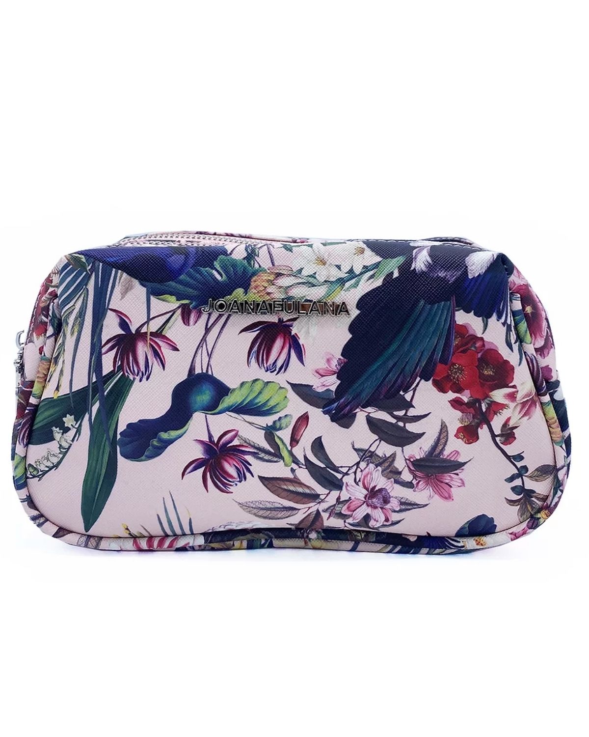 Vegan Leather Wash Bag | Pink Butterfly - ScentiMelti Home Fragrance, Beauty & Gifts UK