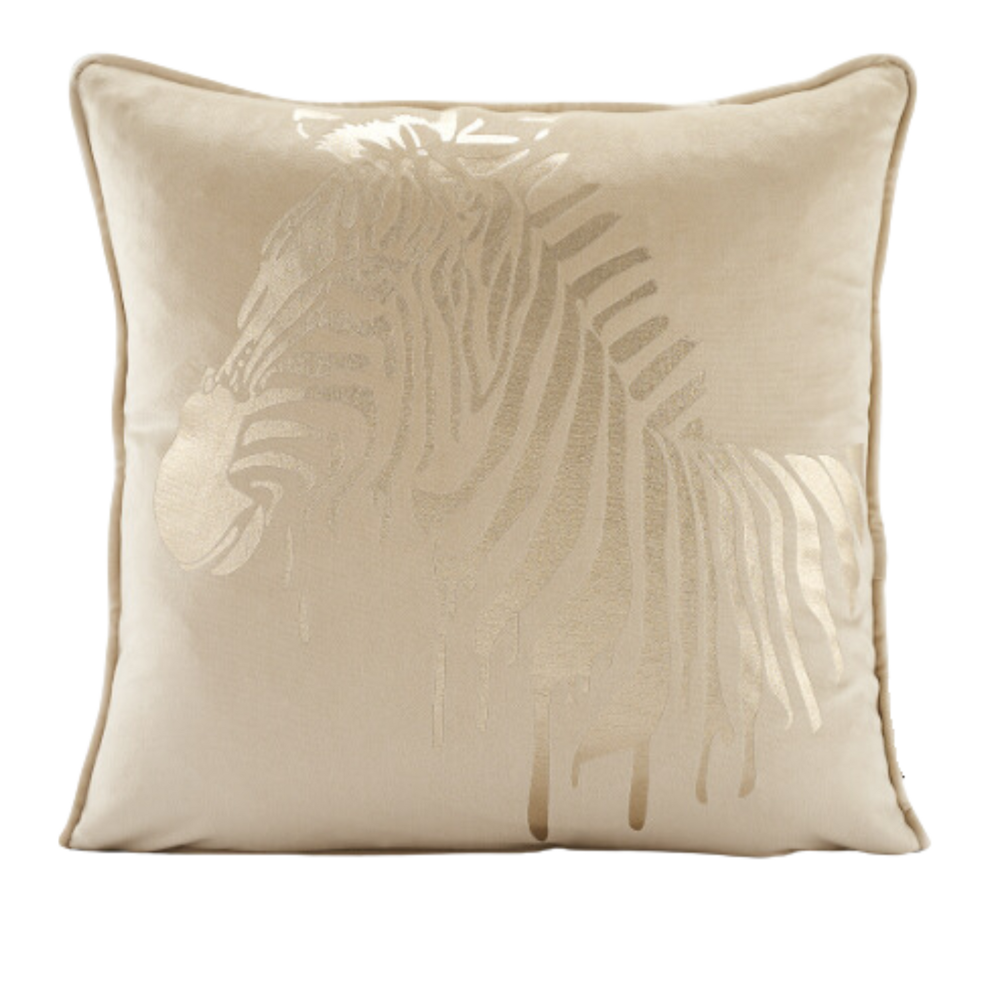 Velvet Cushion Cover with Zebra Design Gold Stamping RKAAS HOME ScentiMelti Wax Melts