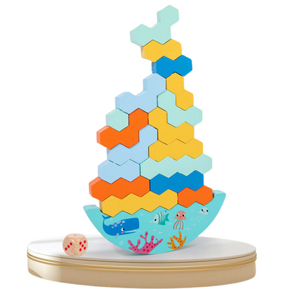 Wooden Tower Balance Game - ScentiMelti Home Fragrance, Beauty & Gifts UK