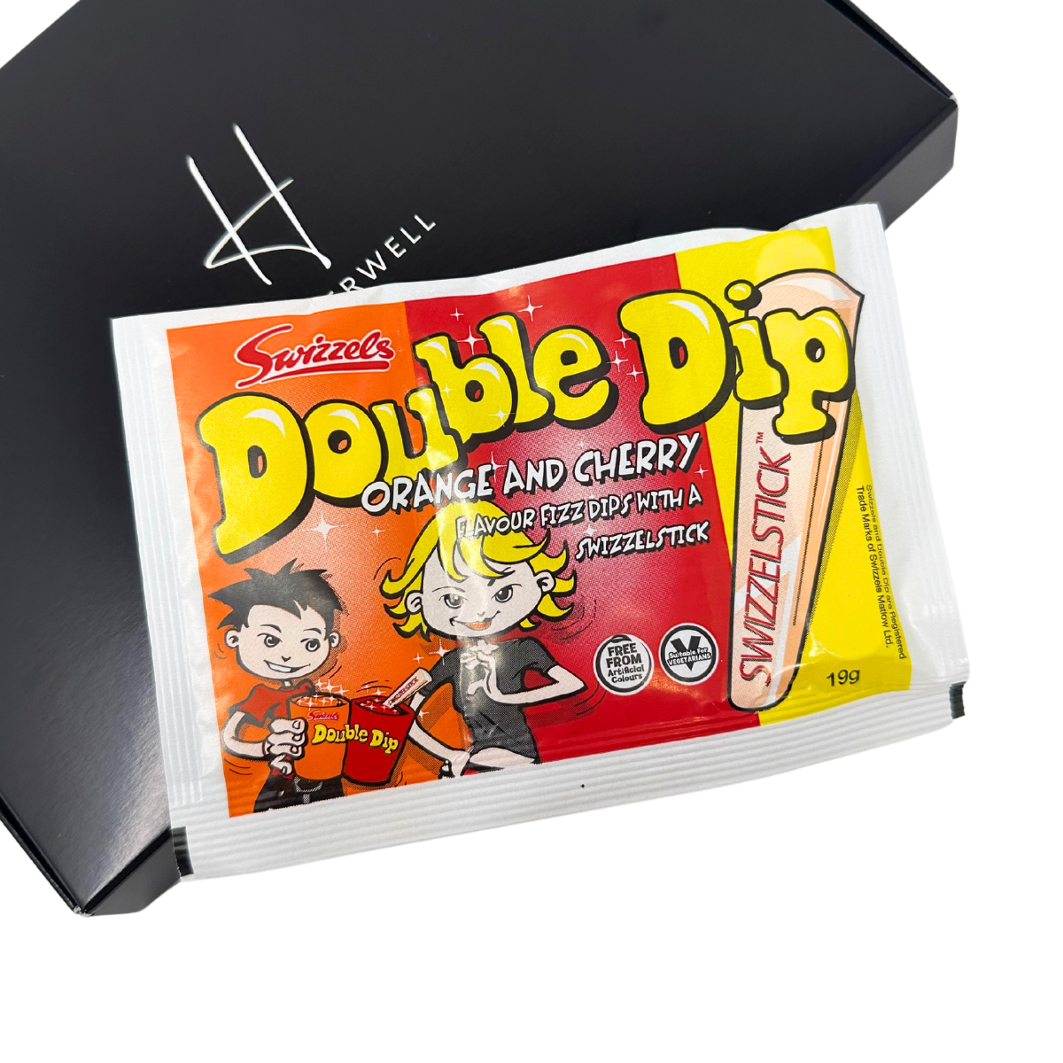 Swizzels Double Dip Orange & Cherry 19g Pack of 10