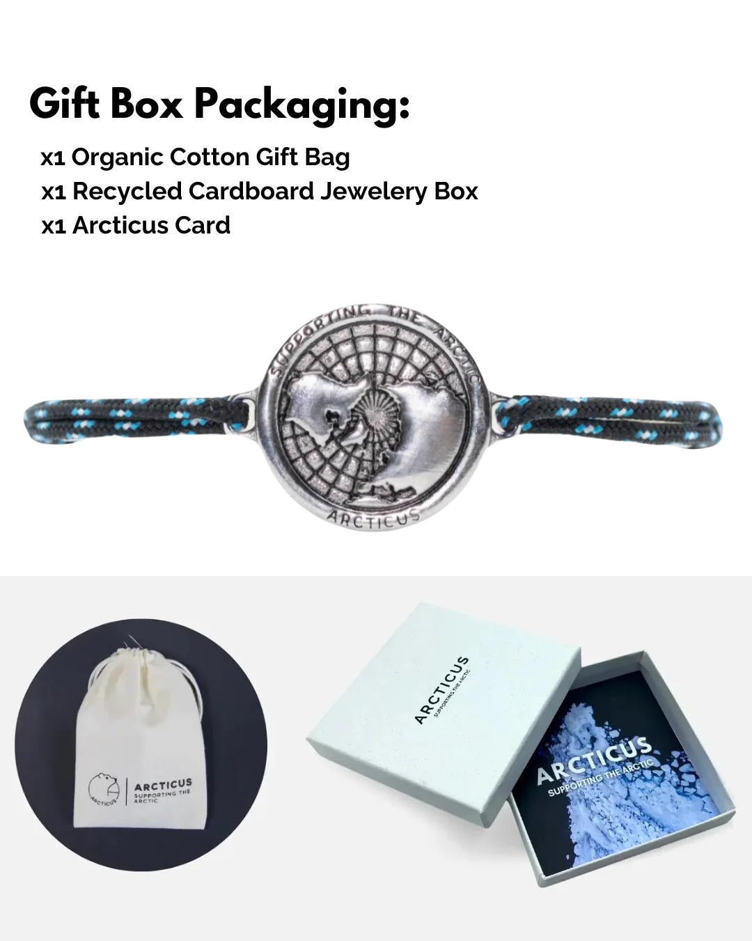 The Arctic Box - Travel Cup, Water Bottle & Bracelet - ScentiMelti Home Fragrance, Beauty & Gifts UK