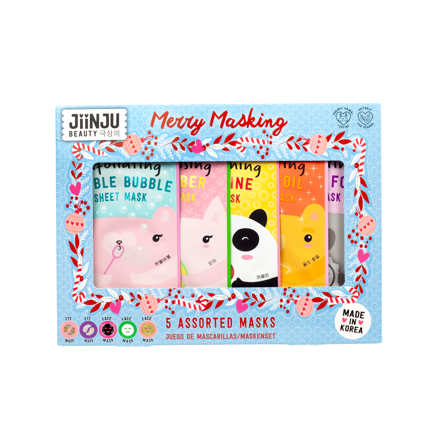 JiiNJU BEAUTY Gift Set Merry Masking