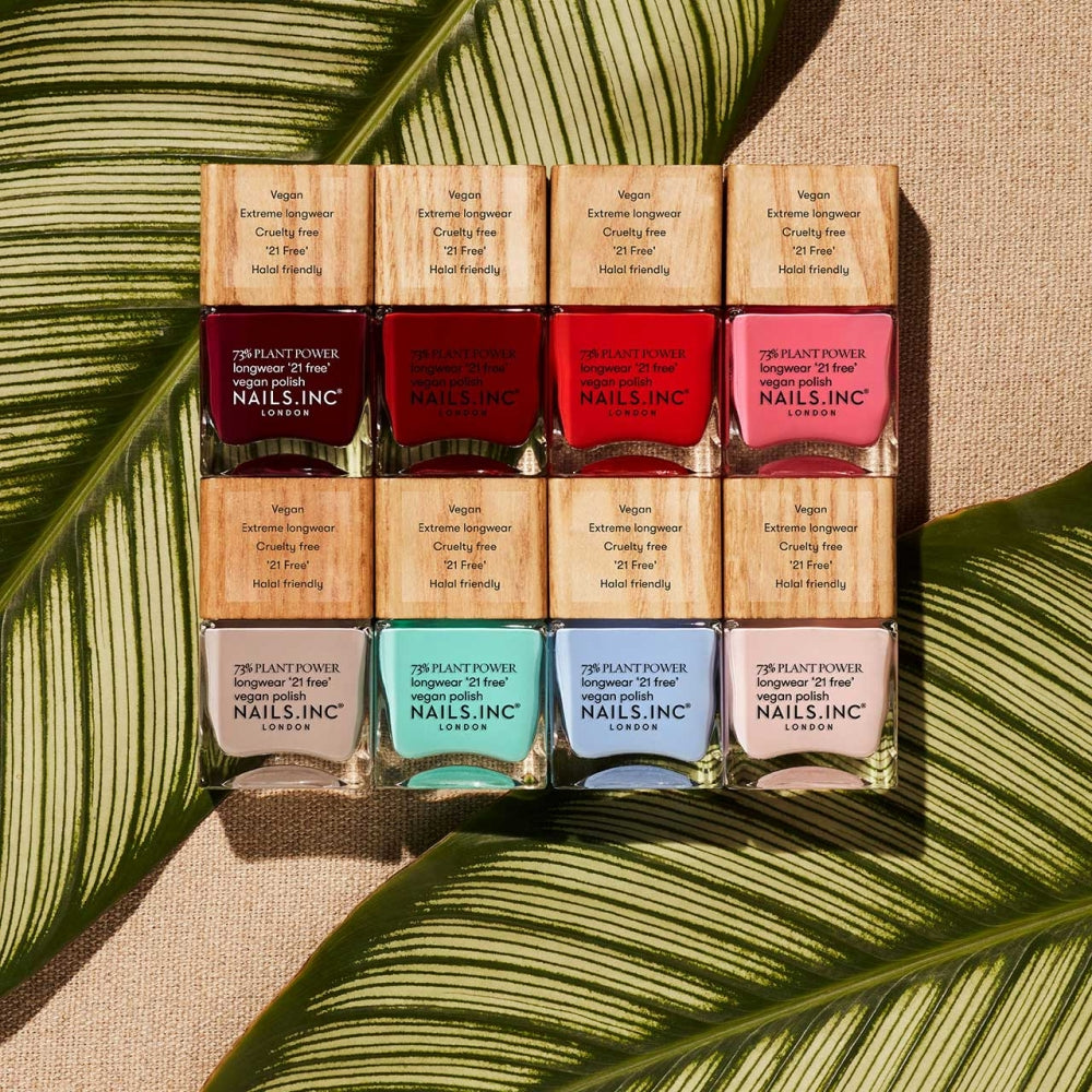 Nails Inc Plant Power Vegan Nail Polish Soul Surfing - ScentiMelti Home Fragrance, Beauty & Gifts UK