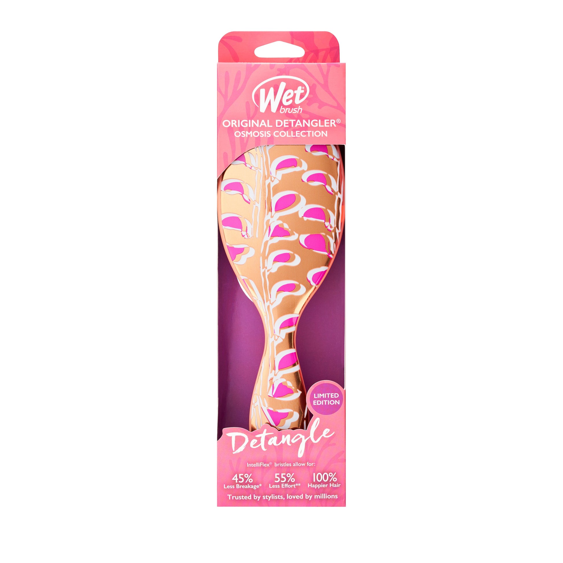 Wet Brush Original Detangler Osmosis Collection - Shimmering Seaweed - ScentiMelti Home Fragrance, Beauty & Gifts UK