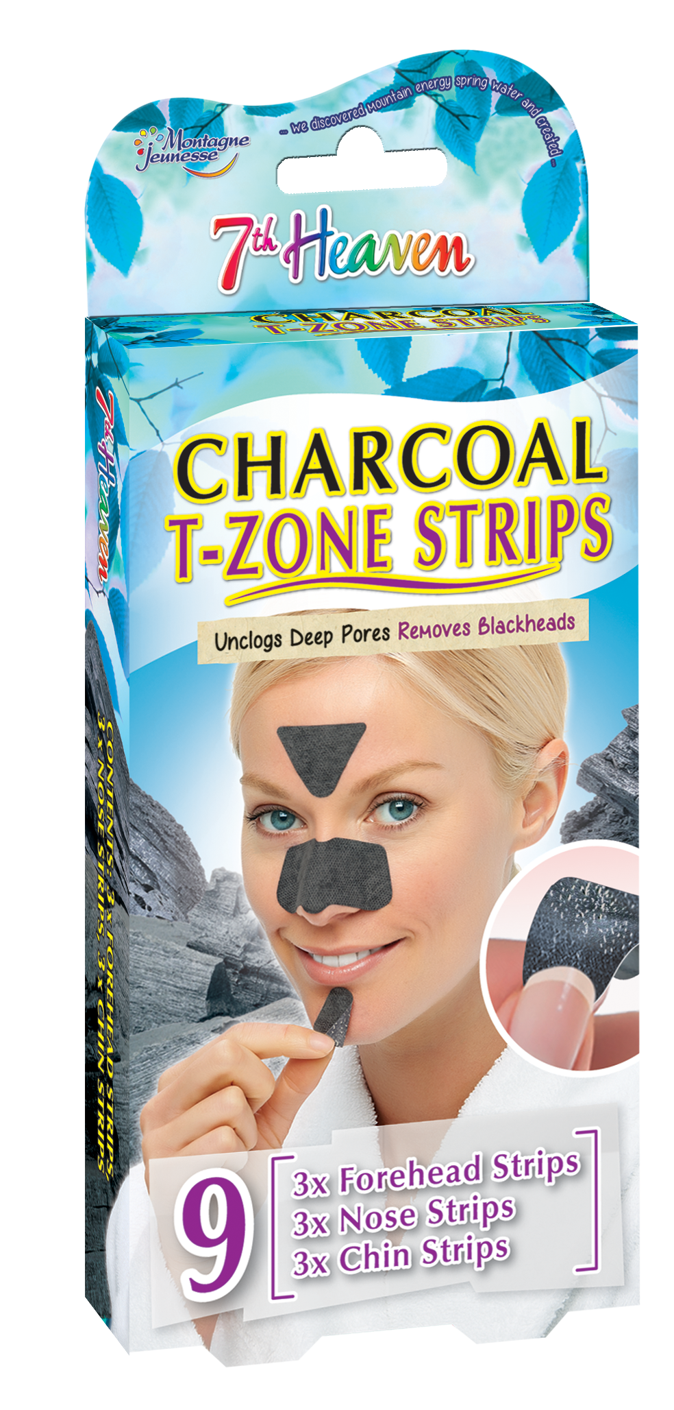 7th Heaven Women's Charcoal T-Zone Strips Beauty Goddess ScentiMelti Wax Melts