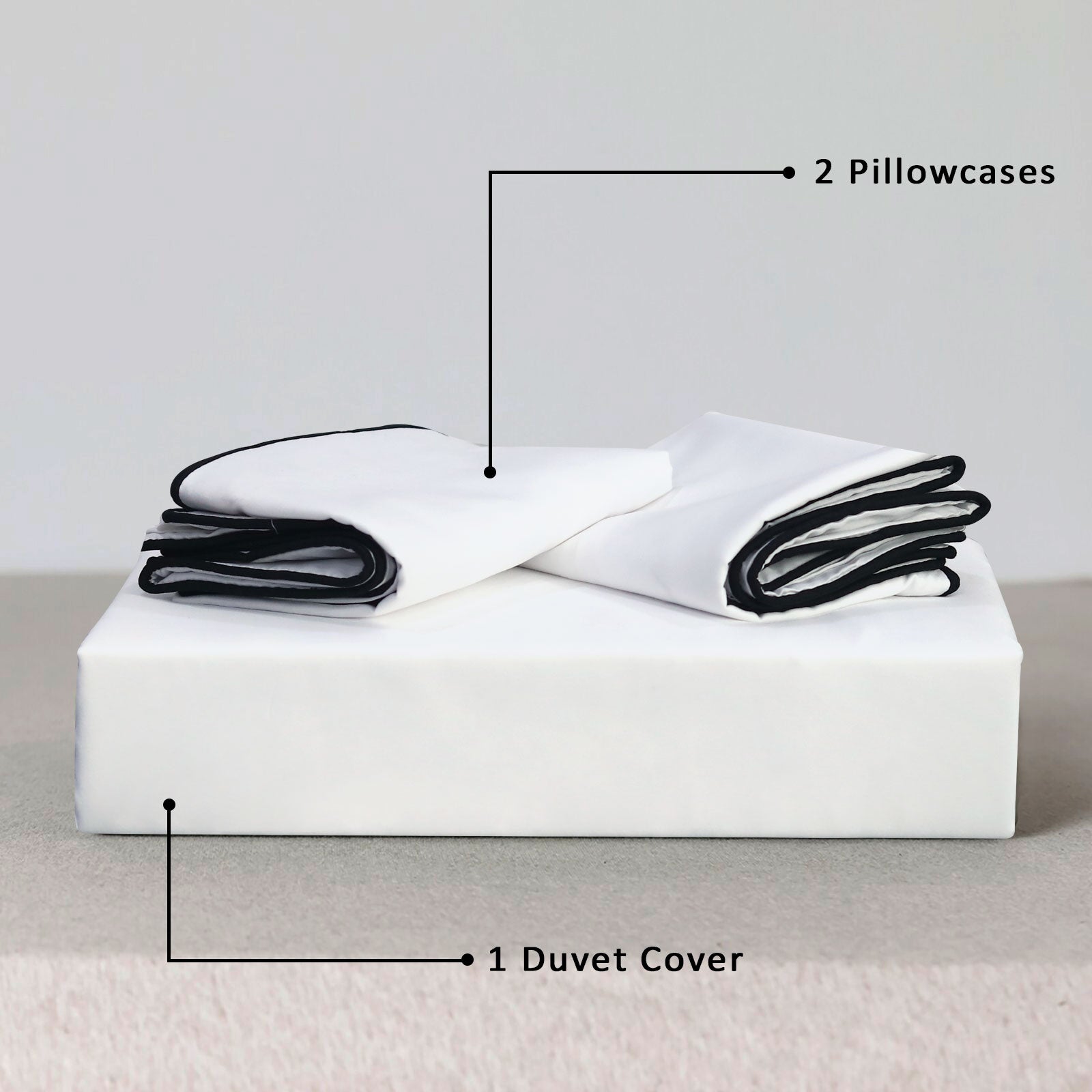 Piping Duvet Cover Set Cotton Passion UK ScentiMelti Wax Melts