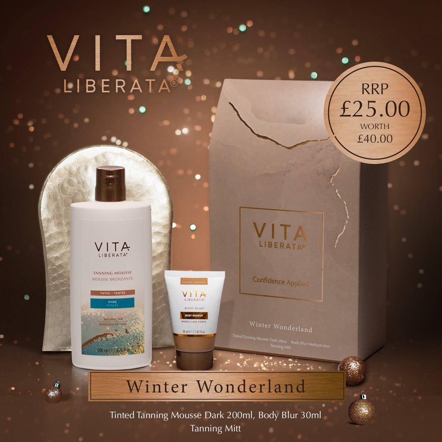 Vita Liberata - Winter WonderLand Gift Set - ScentiMelti Home Fragrance, Beauty & Gifts UK